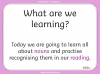 Nouns for Names - KS1 Teaching Resources (slide 2/21)